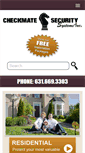Mobile Screenshot of checkmatesecurity.com